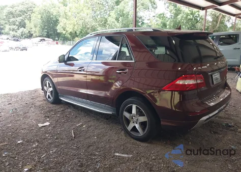 2015 Mercedes-Benz Ml 400 4Matic из США, поврежденный, VIN 4JGDA5GB2FA517088